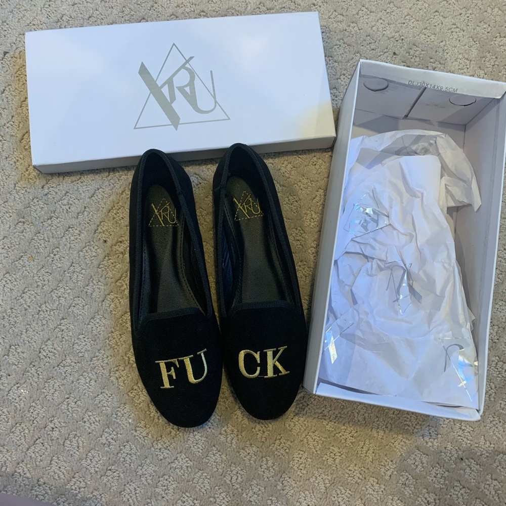 BNIB YRU Fuck Loafers